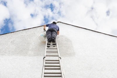Peinture extérieure à Ymare — façades et ravalement
